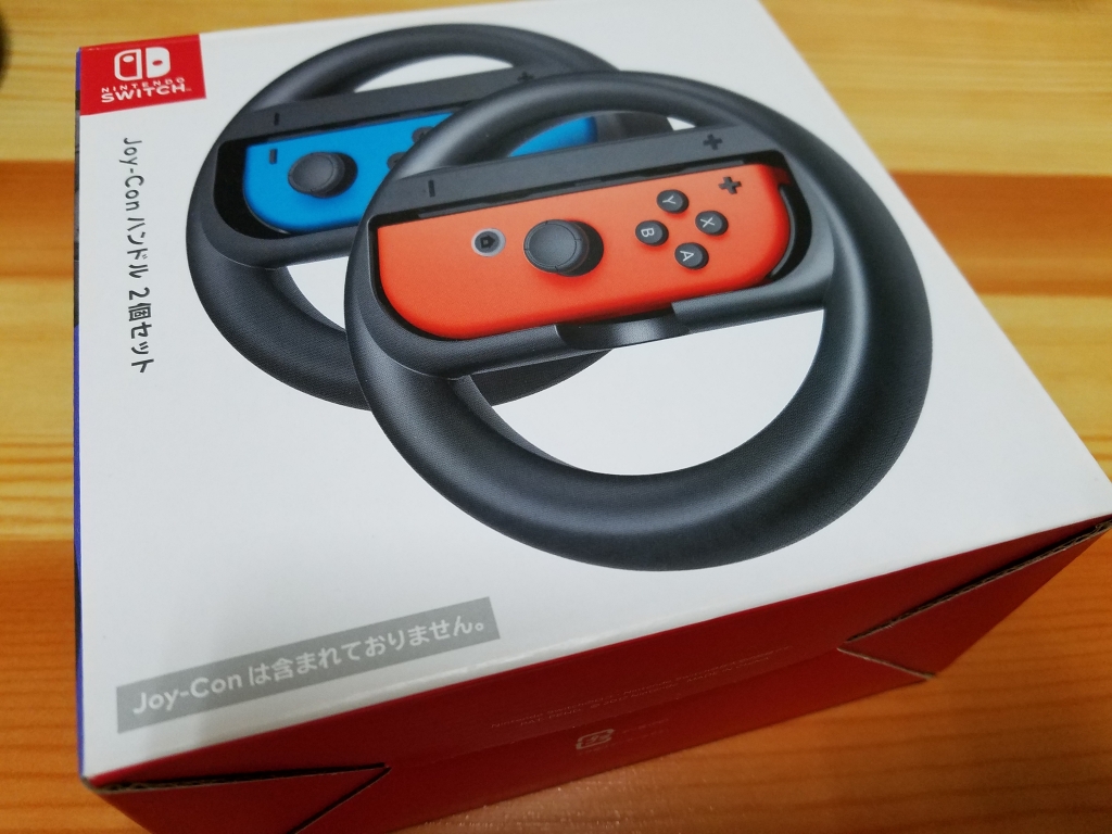 マリオカート8デラックス、ハンドル1つ、Nintendo Switch埃とり付