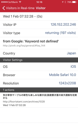 アクセス解析