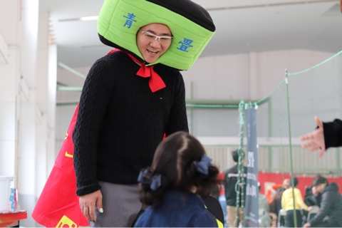 子供達と触れ合い
