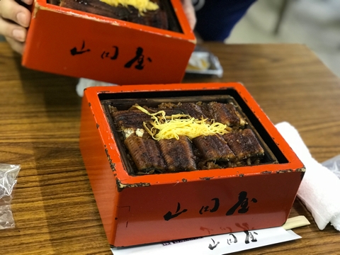 山田屋のうなぎせいろ蒸し