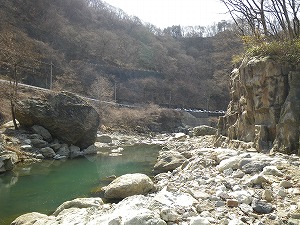 男鹿川C&Rの様子