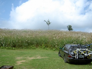 2005年秋の津南キャンプ場
