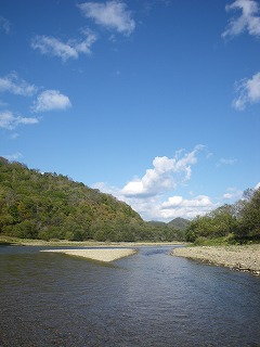 音別川の景色