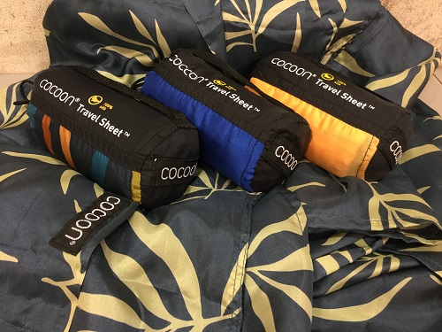 COCOON（コクーン）トラベルシーツ シルク【名古屋ファッションワン店 