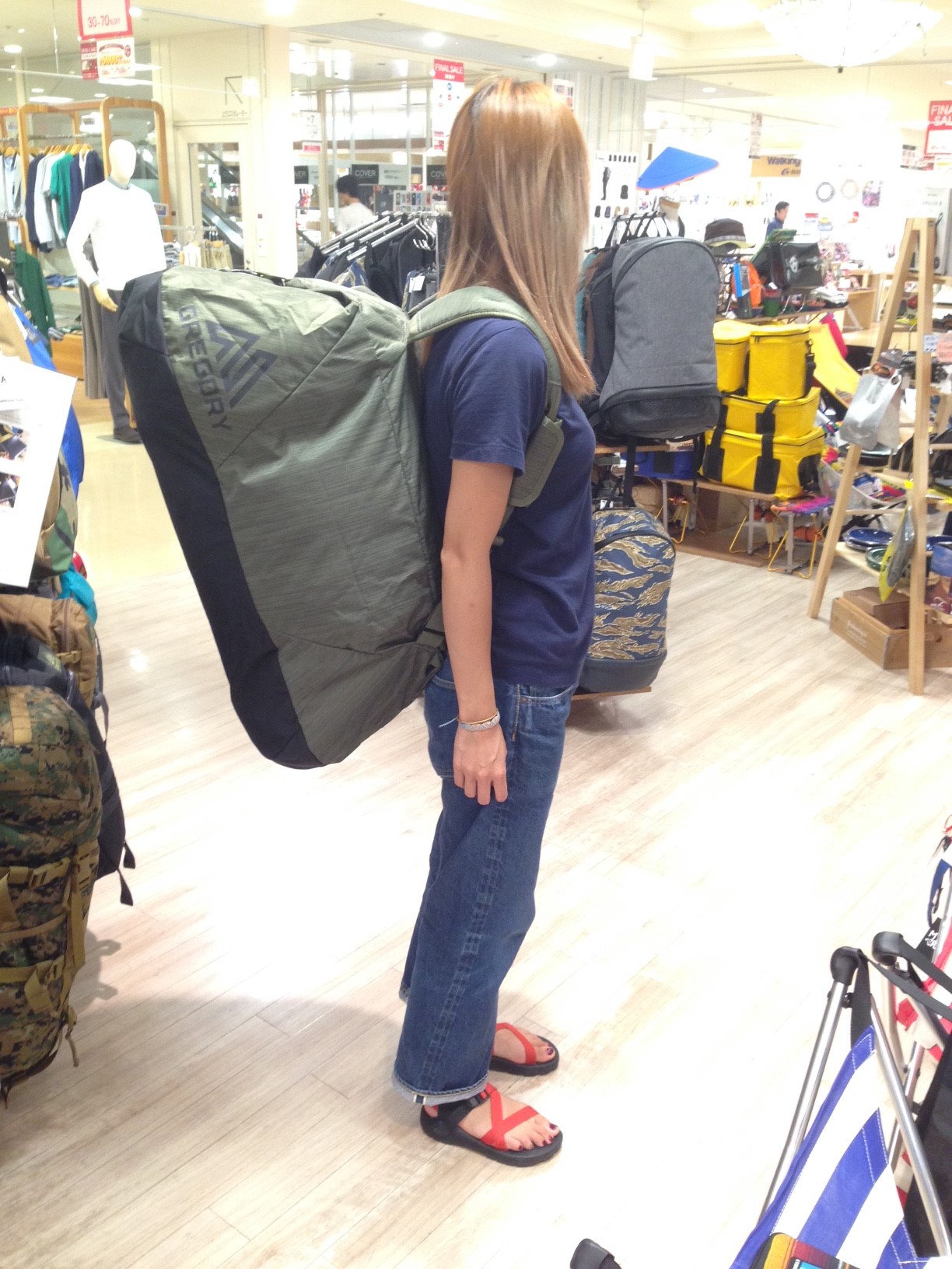 旅行かばん・小分けバッグ RIMOWA Original Trunk Plus Marine 105L