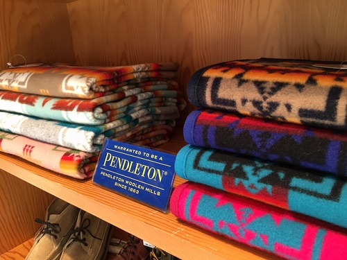 Pendleton Woolen Mills ミニブランケット（OVER ALL CRIB