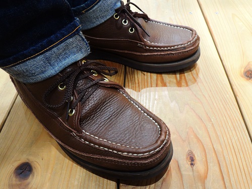ラッセルモカシン／ スポーティングクレーチャッカ - ウエザータフレザー／7EE Amazon | [RUSSELLMOCCASIN] [ラッセルモカシン] スポーティングクレイ