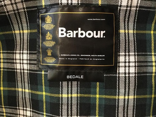 Barbour（バブアー）ビデイル オリジナルAF【福岡店】 | A&F Country