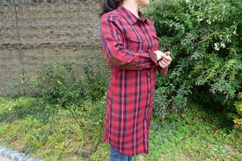 KAVU シャツワンピース