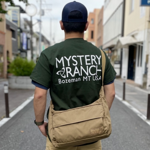 収納力に優れたパッカブルショルダーバッグ【MYSTERY RANCH TOKYO 