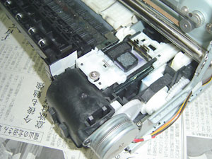 BJF500 クリーニングメカ部分2