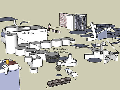 Google SketchUpでつくったガラクタ