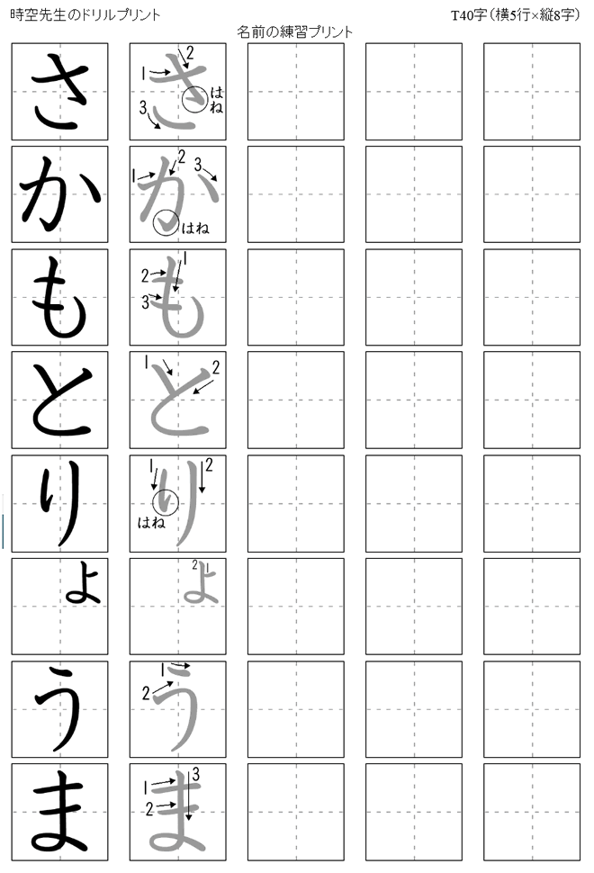 オリジナルドリル