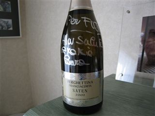 フェルゲッティーナ フランチャコルタ サテン ヴィンテージ2002。