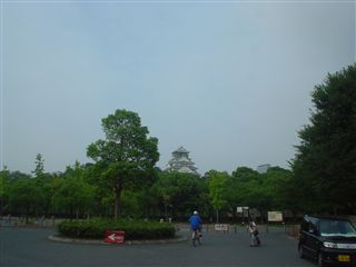 080802_大阪城公園内周遊コース。