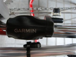 GARMIN Edge305センサーとスポークマグネット_081003