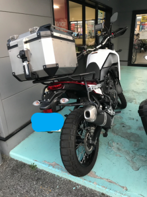 T7号フルパニア準備中～テネレ700純正オプションにない、トップ 