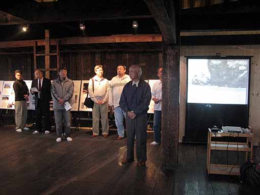 にしん群来蕎麦賞味会茨木家中出張番屋説明
