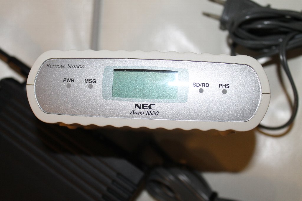 NEC Aterm WM56 にPHS電話機を登録して子機化 備忘録 | 今週の夕飯