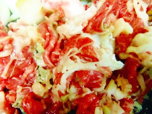 肉豆腐
