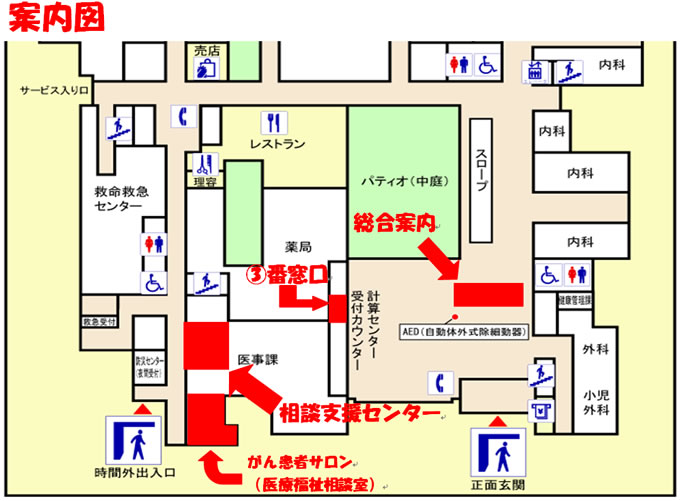 がんサロン会場