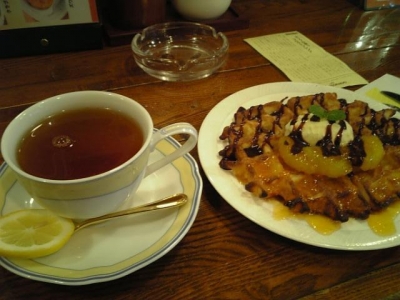 オランジュ ワッフル
