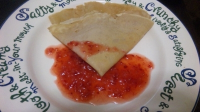 自作クレープ