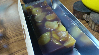 生栗蒸し羊羹