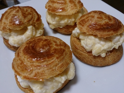 自作シュークリーム