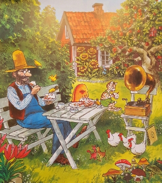 スウェーデン 絵本 有名 夏休みの旅行 その6 スウェーデンの田舎にて