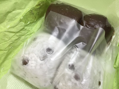 おはぎと豆大福