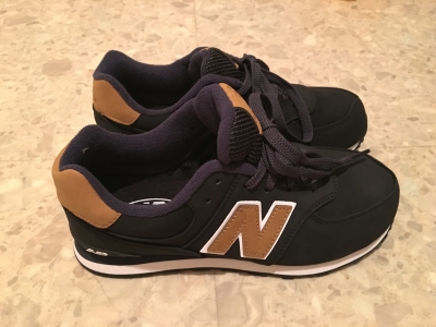 NEW BALANCE 574 BLACK/TAN