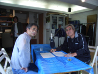 柴田会長と山本正之さん