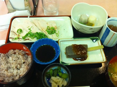 蒸し鶏