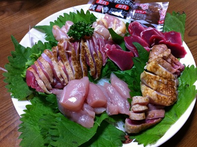 鶏刺し