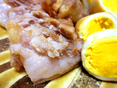 煮豚と煮玉子