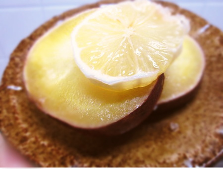 サツマイモのルイボスティー煮
