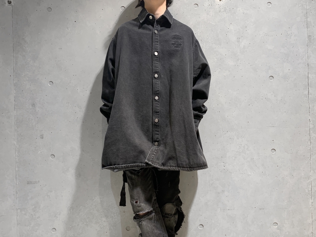 新品《 Raf Simons 》BIG FIT DENIM SHIRT M