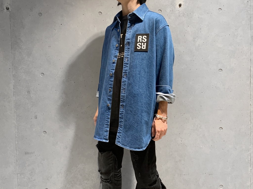 RAF SIMONS 19ss デニムシャツ