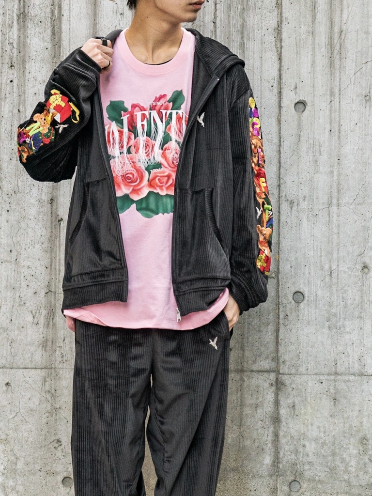 doublet CHAOS EMBROIDERY COMFY HOODIE - 通販 - csa.sakura.ne.jp