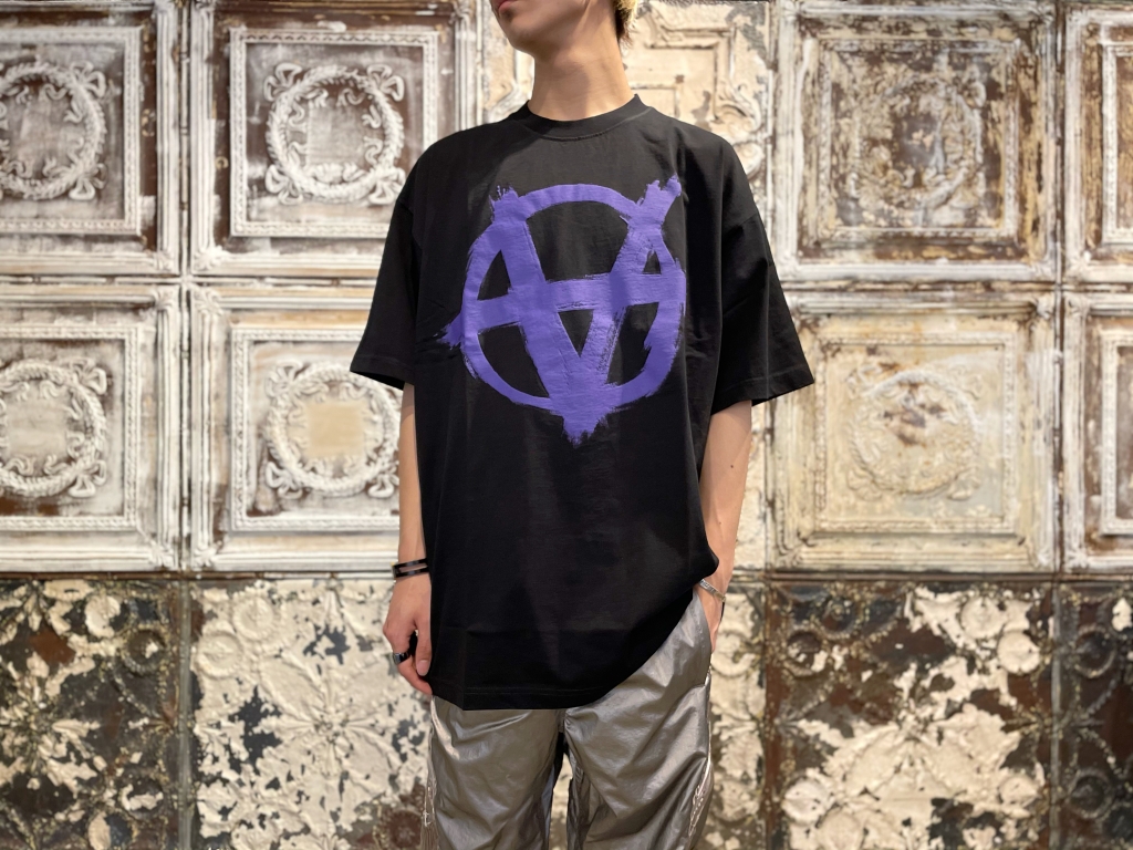 【希少】VETEMENTS Double Anarchy Logo Tシャツ