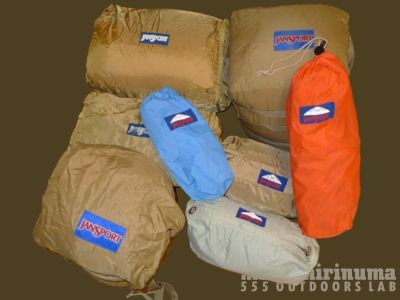 モノシリ沼 555nat.com 1970s-80sアウトドア温故知新 ジャンスポーツ JANSPORT スタッフサック(5)
