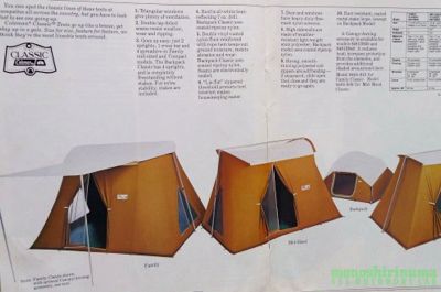 モノシリ沼 555nat.com 1970-80sアウトドア温故知新 幻のコットンテント入門 Coleman Canvas Products カタログ (2)