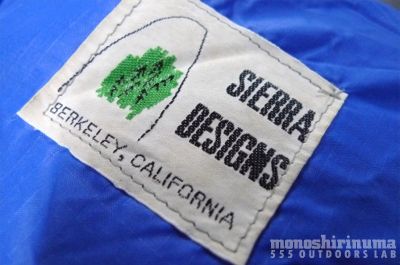 モノシリ沼 555nat.com 1970-80sアウトドア温故知新 Sierra Designs シェラデザイン 名称不明 1970s SLEEPING BAG (2)