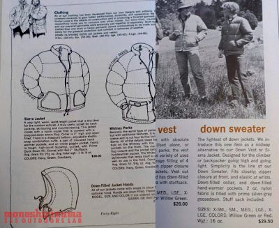 モノシリ沼 555nat.com 1970-80sアウトドア温故知新 1970-80s Sierra Designs SIERRA PARKA シェラデザイン「シェラパーカ」 (6)