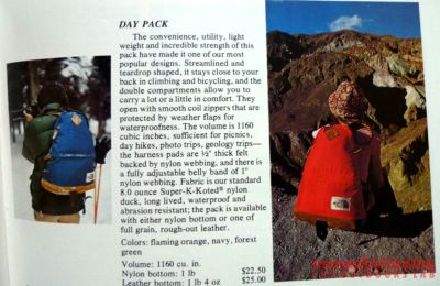 モノシリ沼 555nat.com monoshirinuma 1970-1980s アウトドア温故知新 Made in USA The North Face 1970s-80s Day Pack ノースフェイス・デイパック(5)