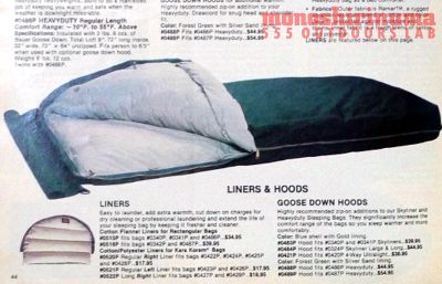 モノシリ沼 555nat.com monoshirinuma 1970-1980s アウトドア温故知新 Made in USA Eddie Bauer HEAVYDUTY SLEEPING BAG(3)