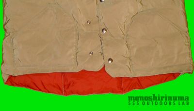 モノシリ沼 555nat.com monoshirinuma 1970-1980s アウトドア温故知新 Made in USA シェラデザイン ダウンベスト 1970s Sierra designs 60/40 Down Vest(3)