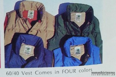 モノシリ沼 555nat.com monoshirinuma 1970-1980s アウトドア温故知新 Made in USA シェラデザイン ダウンベスト 1970s Sierra designs 60/40 Down Vest(5)