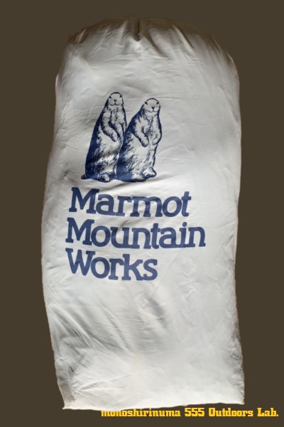 Marmot Mountain Works 水に浮くGore-Tex Sleeping Bag『GOPHER』の